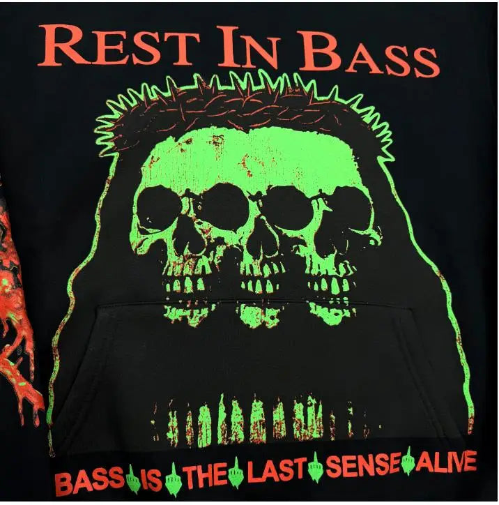 BASS IS THE LAST SENSE ALIVE